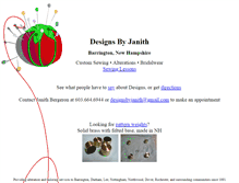 Tablet Screenshot of designsbyjanith.com